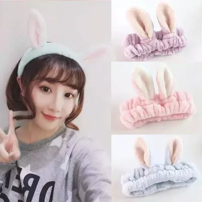 Women Soft Cute Cartoon Headband 